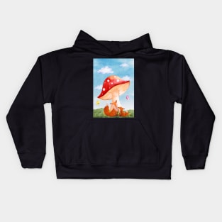 Fox Mom's Love Kids Hoodie